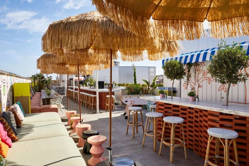Mama Shelter Toulouse - a unique, design and funky hotel where guests can experience spectacular Insta-worthy sunsets from the rooftop terrace