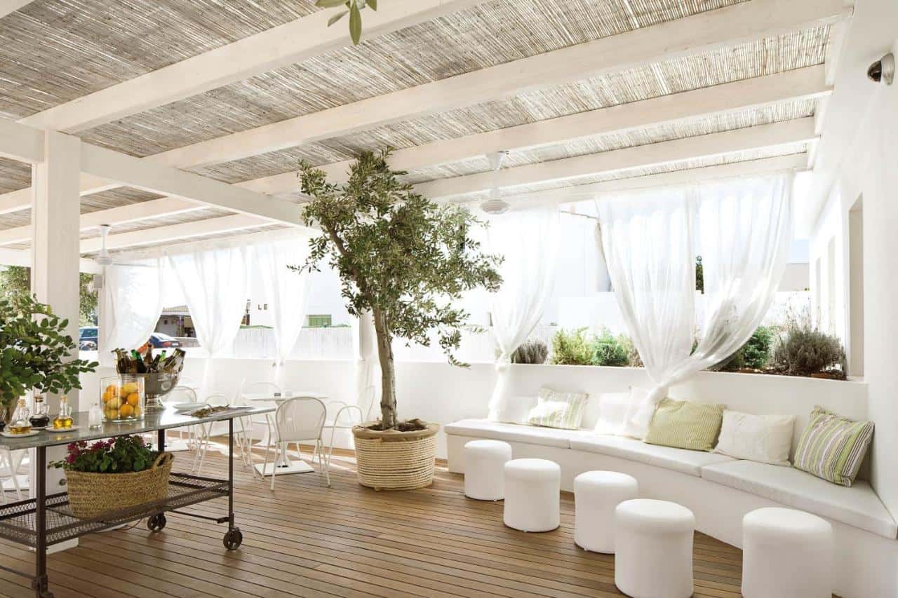 Modern design hotel in Formentera