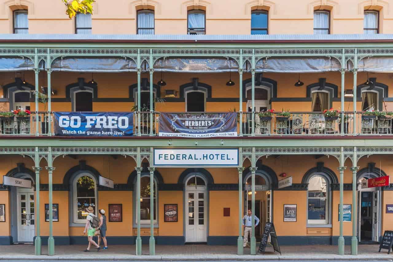 The Federal Boutique Hotel - a casual and unpretentious 19th-century Irish pub hotel