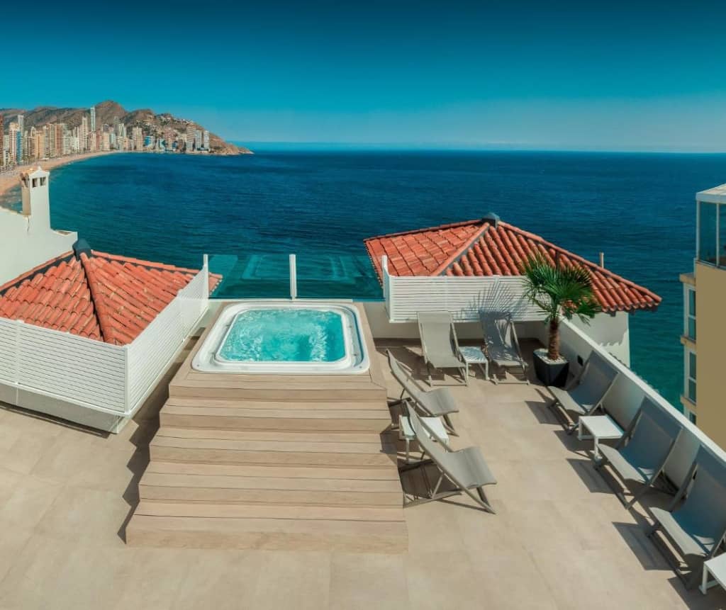 Gastrohotel Boutique RH Canfali - a design, chic and upscale boutique hotel providing guests with Insta-worthy views overlooking the beautiful Mediterranean sea