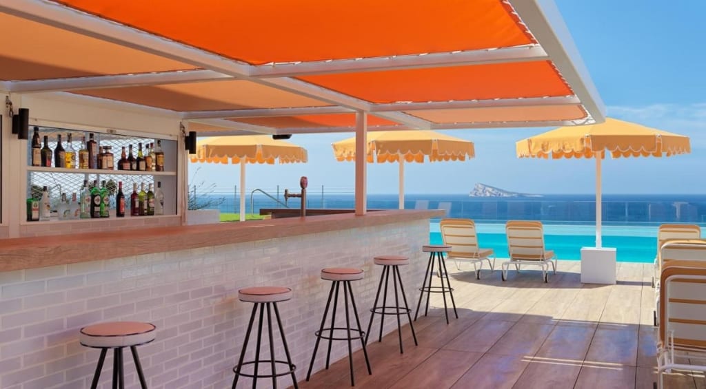 H10 Porto Poniente 4* Sup - a cool, hip, new and Insta-worthy hotel offering guests a beachfront location moments away from the lively party scene