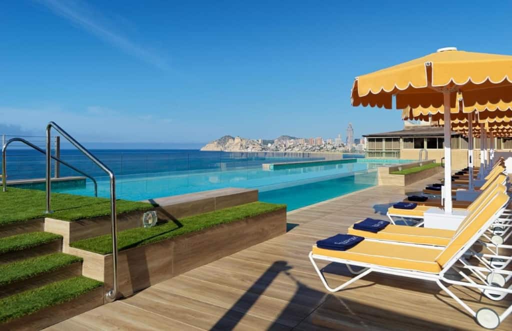 H10 Porto Poniente 4* Sup - a cool, hip, new and Insta-worthy hotel offering guests a beachfront location moments away from the lively party scene