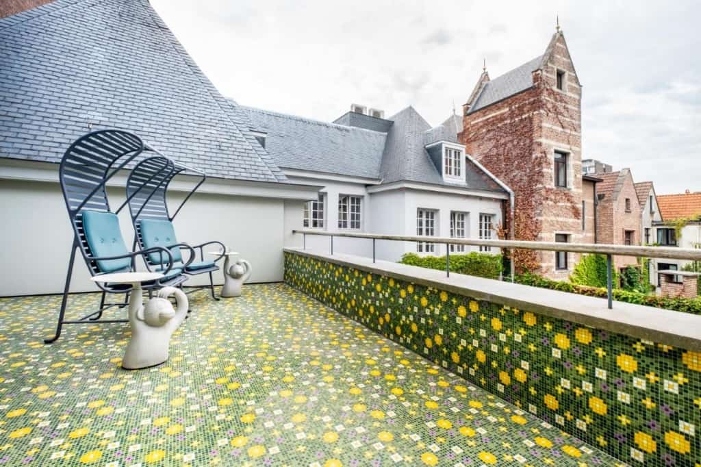 Small Luxury Hotel De Witte Lelie - one of the most lavish design accommodations in Antwerp providing guests with a stylish, vibrant and funky stay