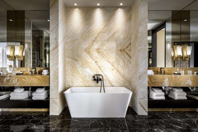 Bathroom at Bisha Hotel l Global Grasshopper – travel inspiration for the road less travelled