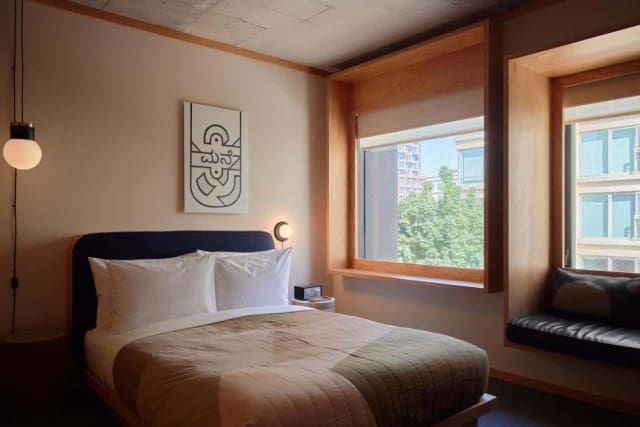 Bedrooms at Ace Hotel l Global Grasshopper – travel inspiration for the road less travelled