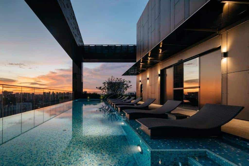 The Clan Rooftop Pool