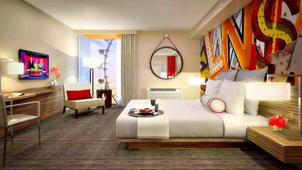 The LINQ Hotel Guest Room