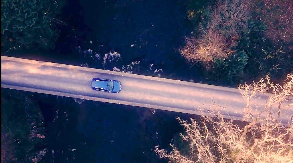 Dartmoor Bridge Drone Shot